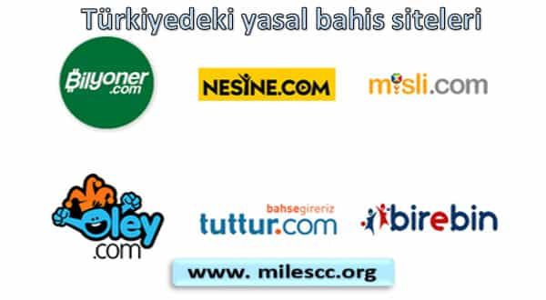 Türkiyedeki yasal bahis siteleri