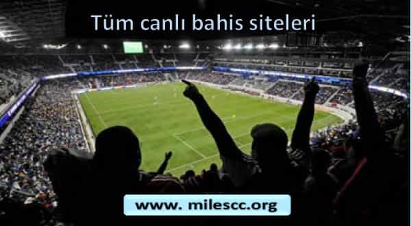 T&uuml;m canlı bahis siteleri