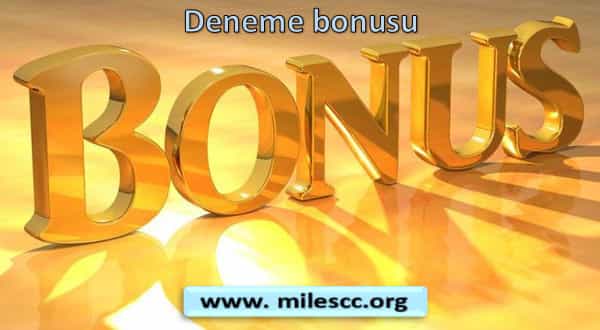 Deneme bonusu