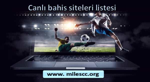 Canlı bahis siteleri listesi