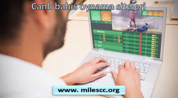 Canlı bahis oynama siteleri