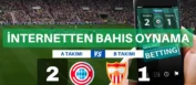 İnternetten bahis oynama