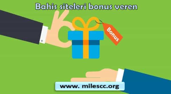 Bahis siteleri bonus veren