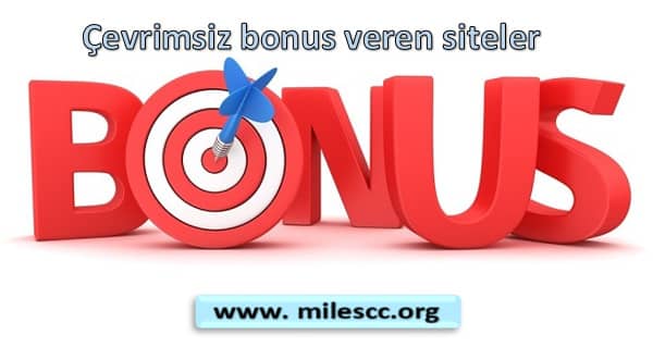 Çevrimsiz bonus veren siteler