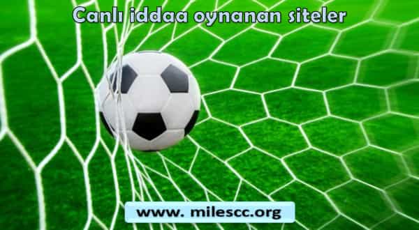 Canlı iddaa oynanan siteler