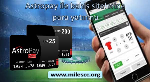Astropay ile bahis sitelerine para yatırma