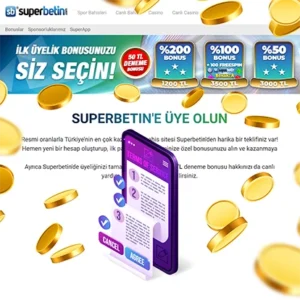 Superbetin ilk üyelik bonusu kural ve şartları nelerdirSuperbetin ilk üyelik bonusu kural ve şartları nelerdir