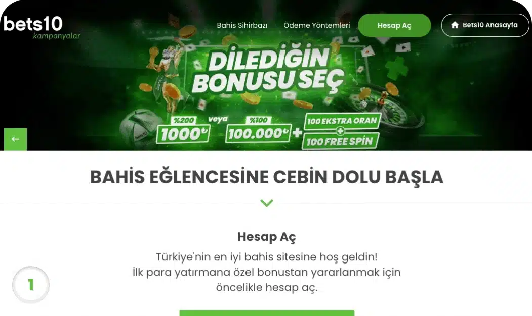 Bets10 Sitesi