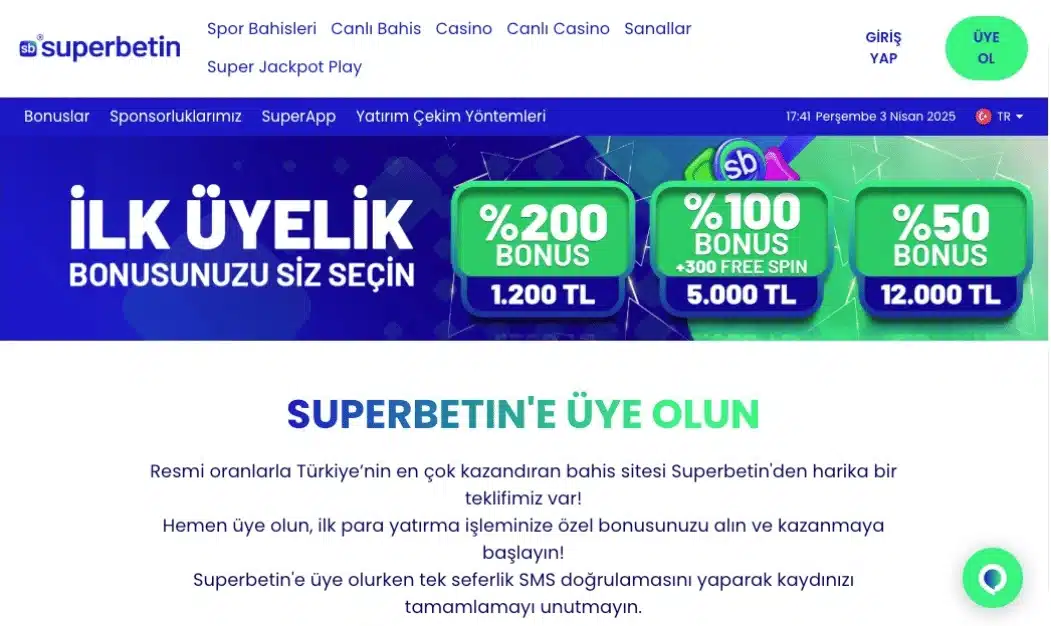 Superbetin Sitesi