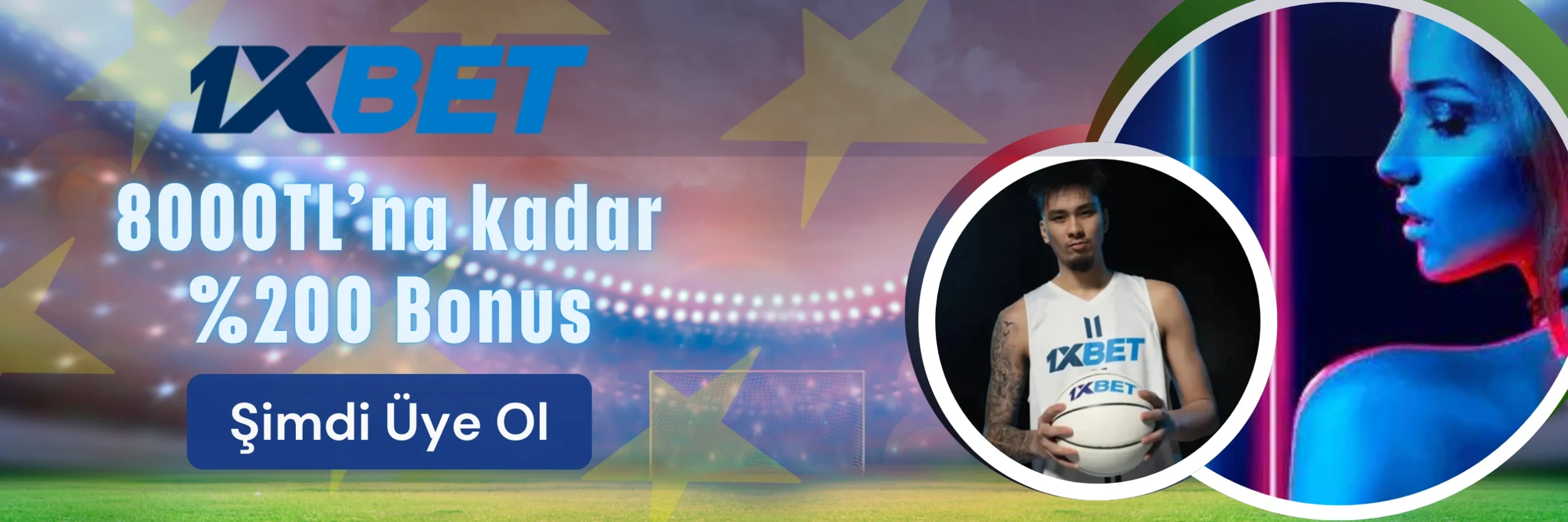 1xbet bonus kampanyası banner